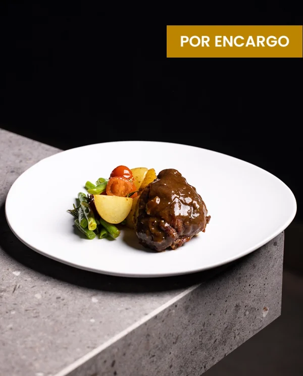 carrillera de cerdo miel mostaza por encargo